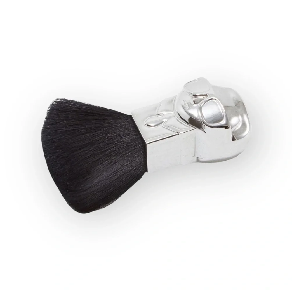 new Karl Lagerfeld + Modelco ꧁ Limited Edition Karl Buki Kabuki Brush ꧁ Silver